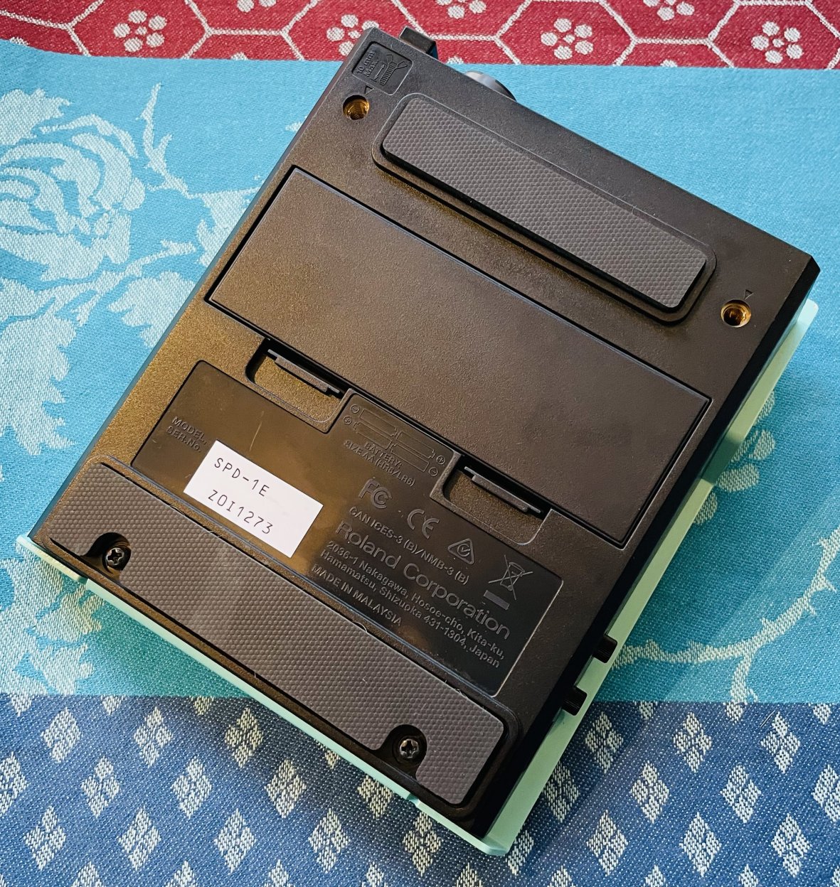 Pad électronique Roland SPD::One Electro n°ZOI1273, boite, alim Boss PSA ajoutée – Image 4