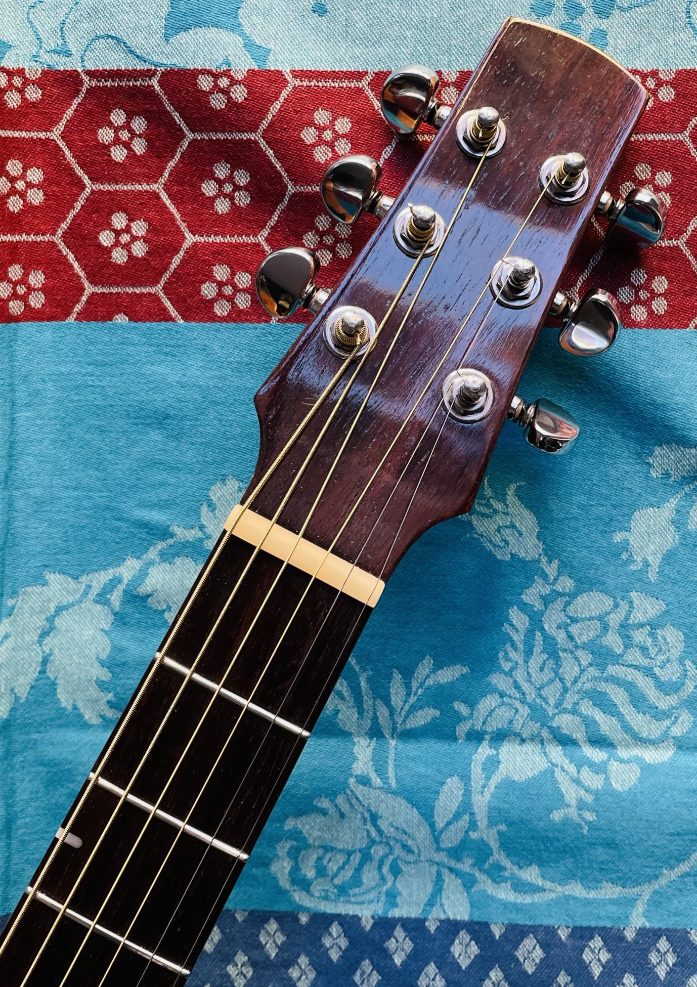 Guitare acoustique du Luthier Baudry format OM (France) – Image 4