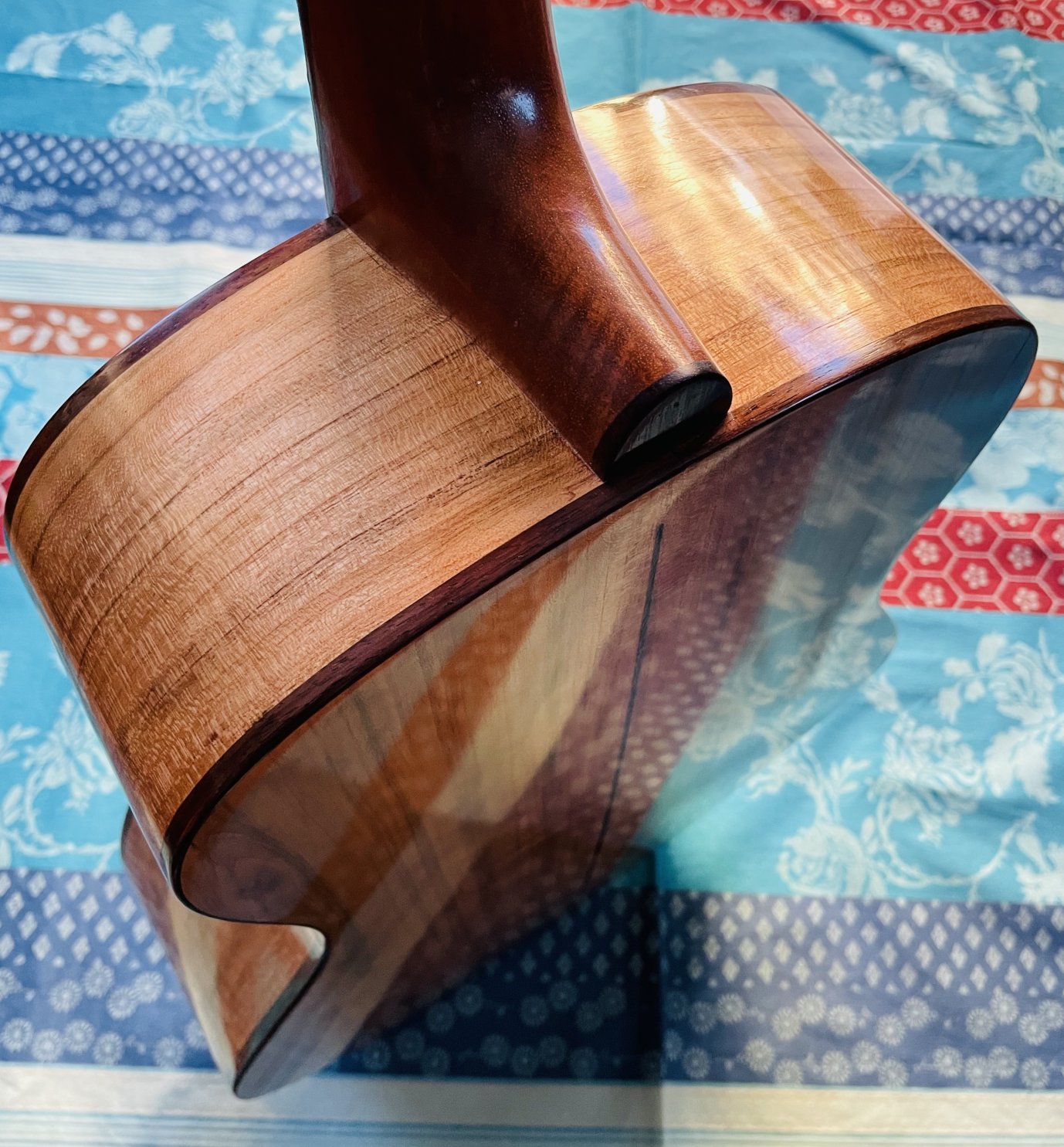 Guitare acoustique du Luthier Baudry format OM (France) – Image 13