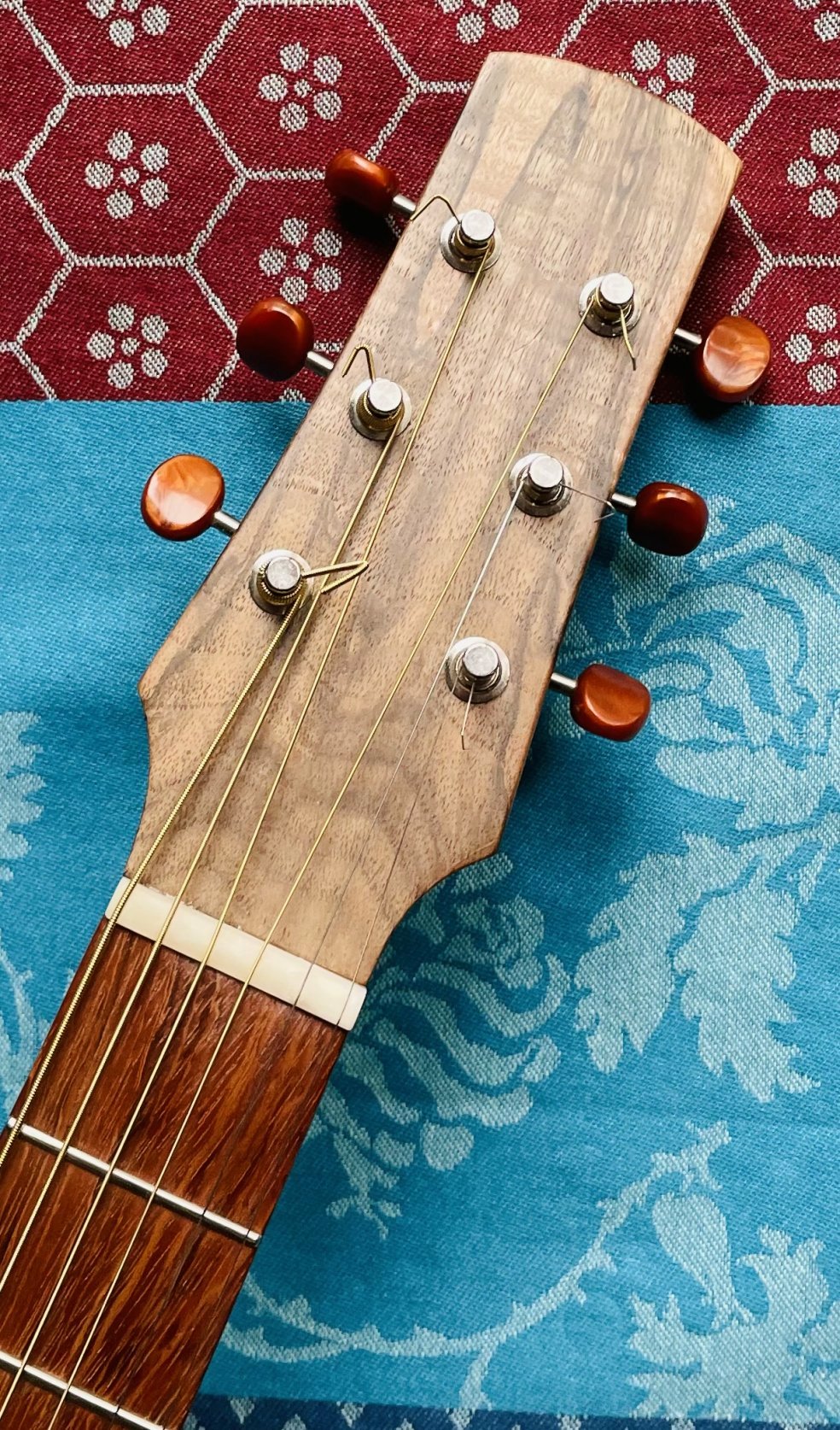 Guitare création luthier Baudry parlor (Charente) – Image 4