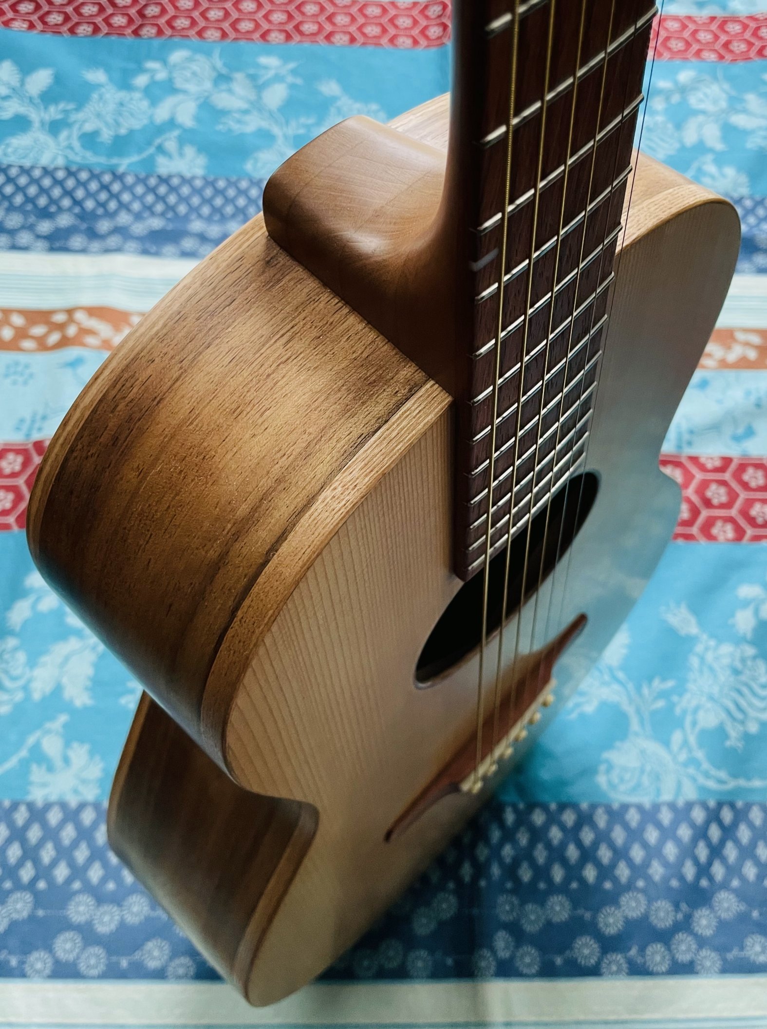 Guitare création luthier Baudry parlor (Charente) – Image 11