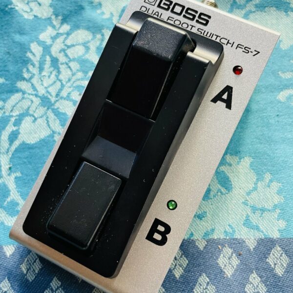 Double Footswitch Boss FS-7 n°B2K5285, boite d’origine