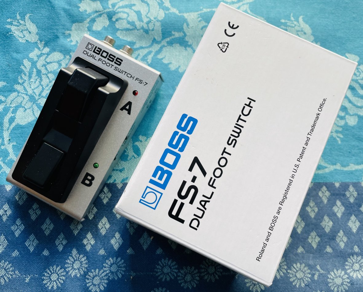 Double Footswitch Boss FS-7 n°B2K5285, boite d’origine – Image 5