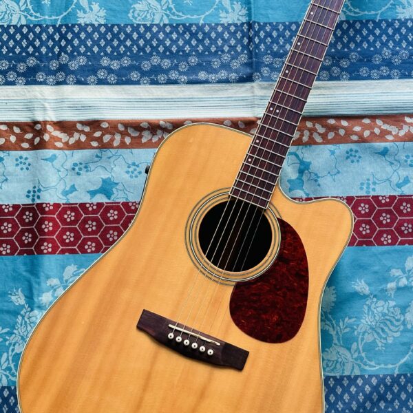 Guitare électro-acoustique dreadnought Cort MR730FX n°02090648, révision luthier Manteau (17.12.25)