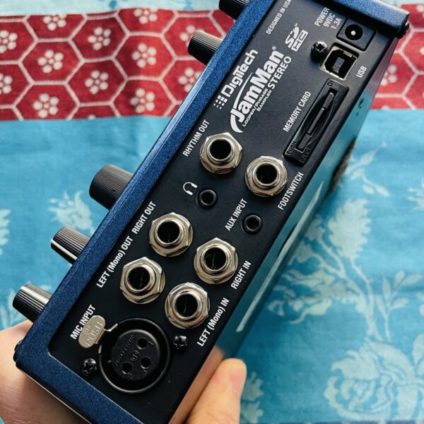 Alternative view of Pédale looper guitare chant Digitech jam man stereo n°12001923642, alim, notice, carte SD