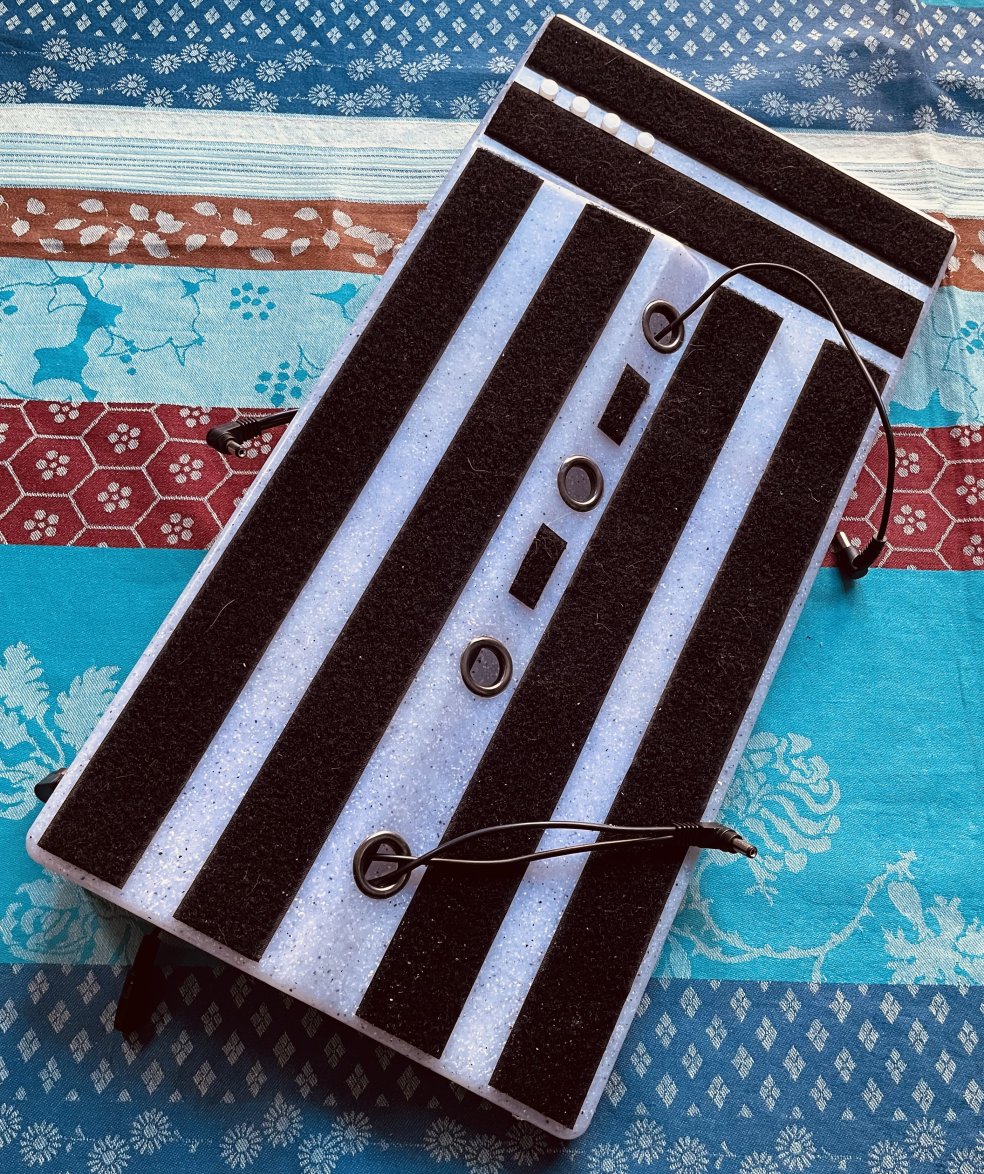 Pedalbaord PE Guitar Pedal Rockhouse, housse, pedalboard, alim 9V, guirlandes, (lot 60A)