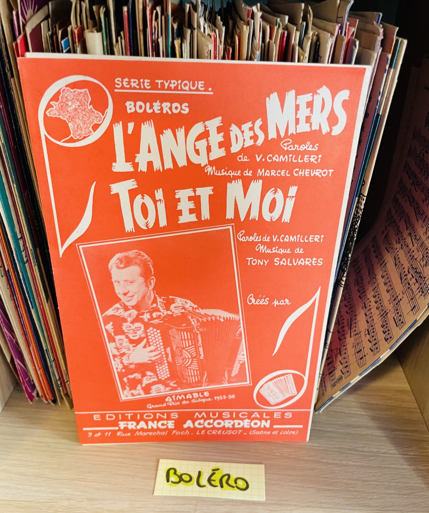 PROMO NOEL ! Lot de 2166 partitions anciennes classées (Valso, Tango, Boléro, Paso-Doble…) – Image 10