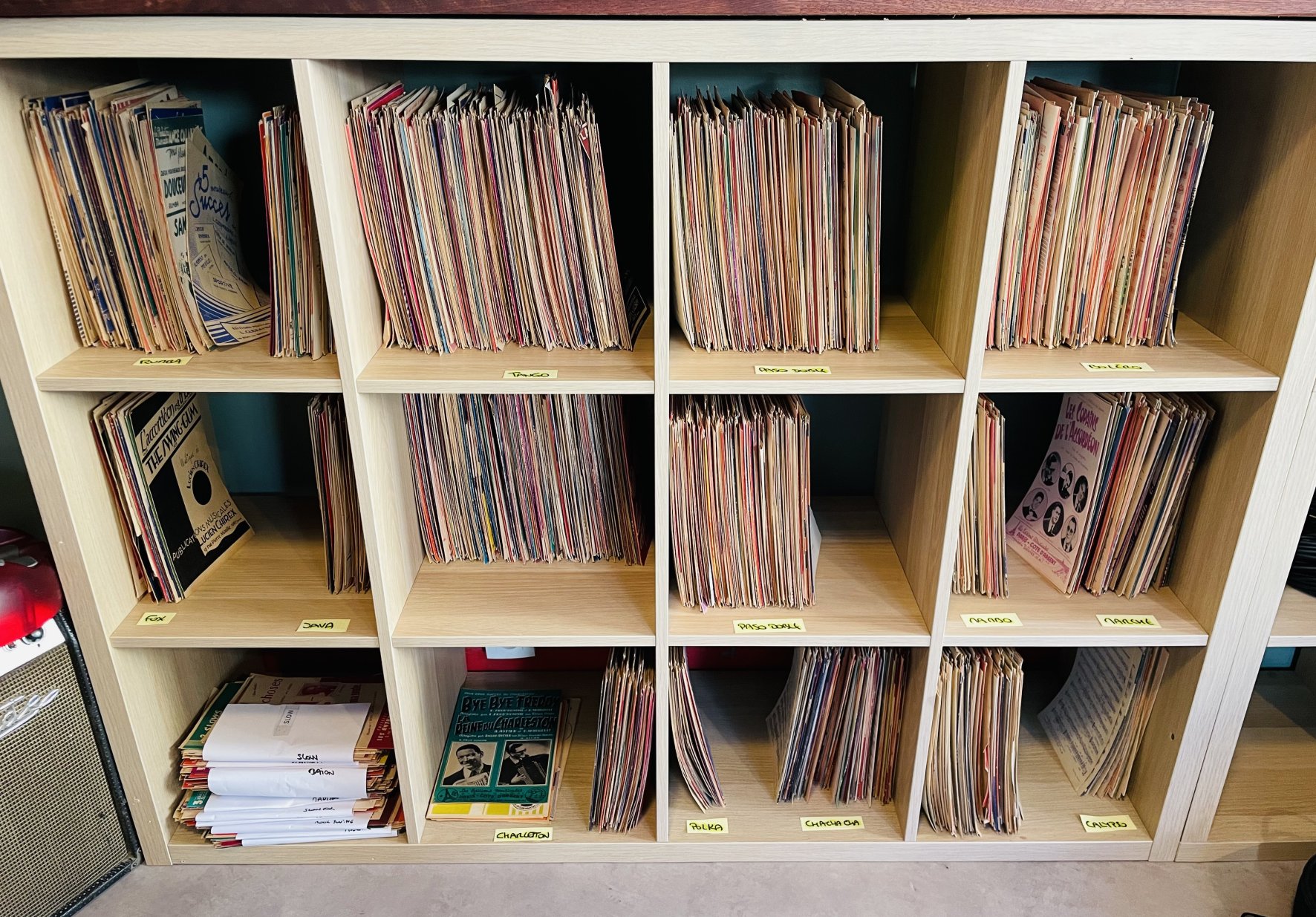 PROMO NOEL ! Lot de 2166 partitions anciennes classées (Valso, Tango, Boléro, Paso-Doble…)