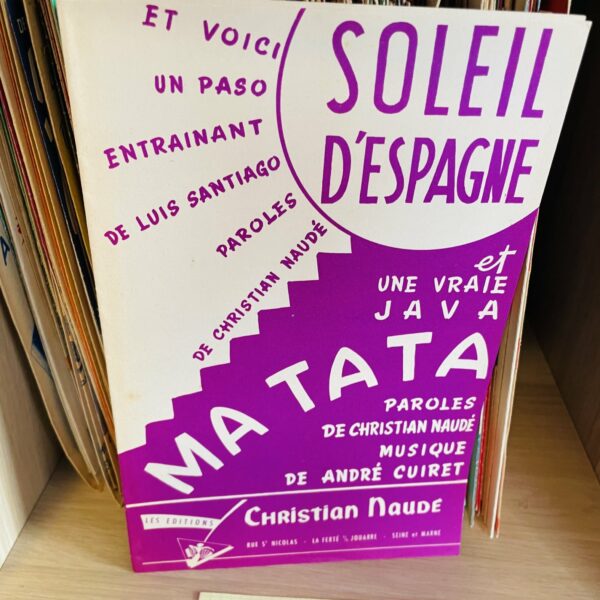 Alternative view of PROMO NOEL ! Lot de 2166 partitions anciennes classées (Valso, Tango, Boléro, Paso-Doble…)