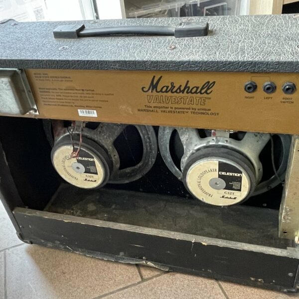 Alternative view of Promo ampli guitare hybride lampe transistor Marshall 8240 Valvestate S80 Stereo chorus n°930980212, alim, boutons à nettoyer!