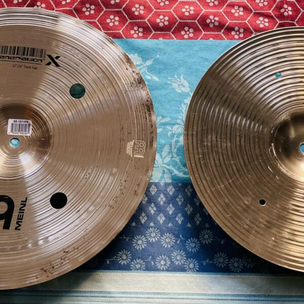 Alternative view of Cymbales Meinl generation X Trash Hat 12’’ 14’’
