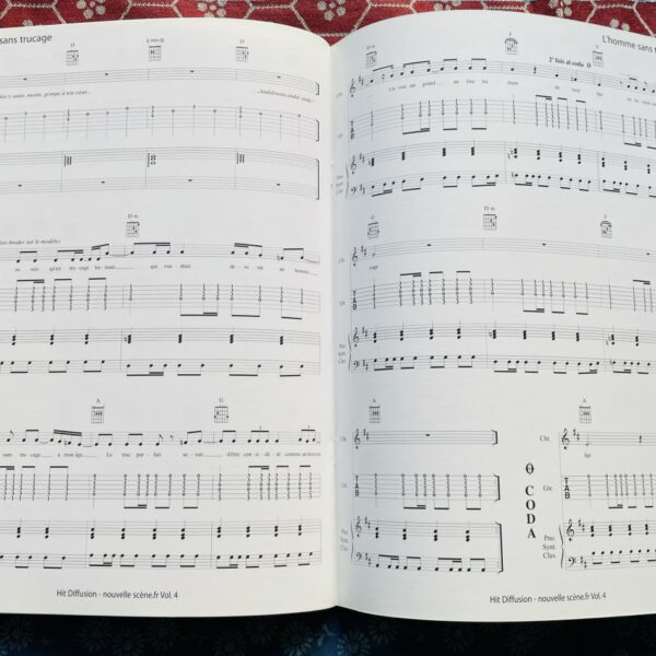 Alternative view of Livre partitions Nouvelles Scènes Vol.04