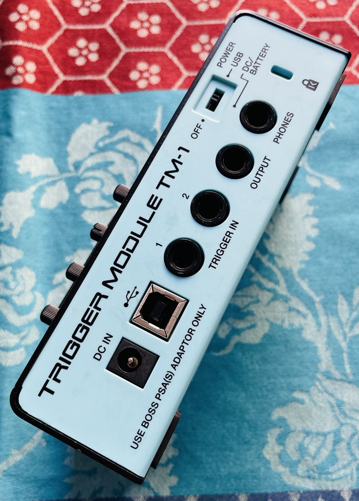 Module de sons-trigger Roland TM-1 n°Z7Q5757, alim zoom ajoutée – Image 2