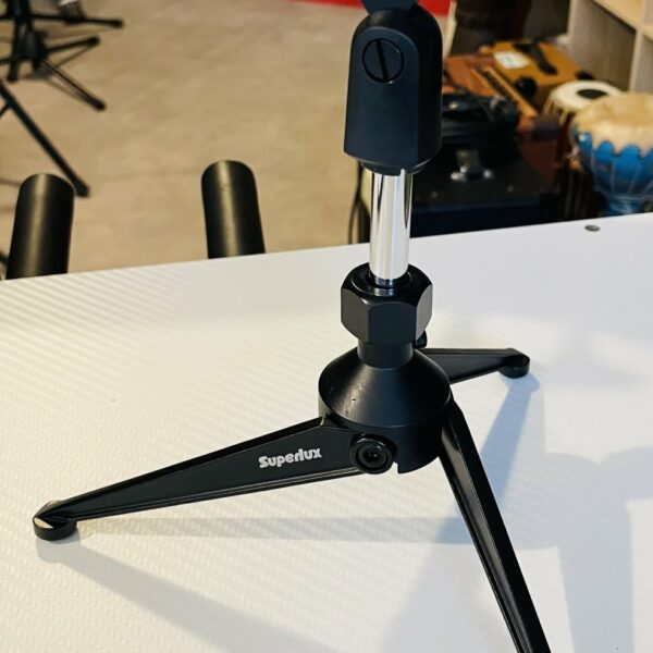 2 pieds micro mini Superlux avec pince, n°1 / n°2