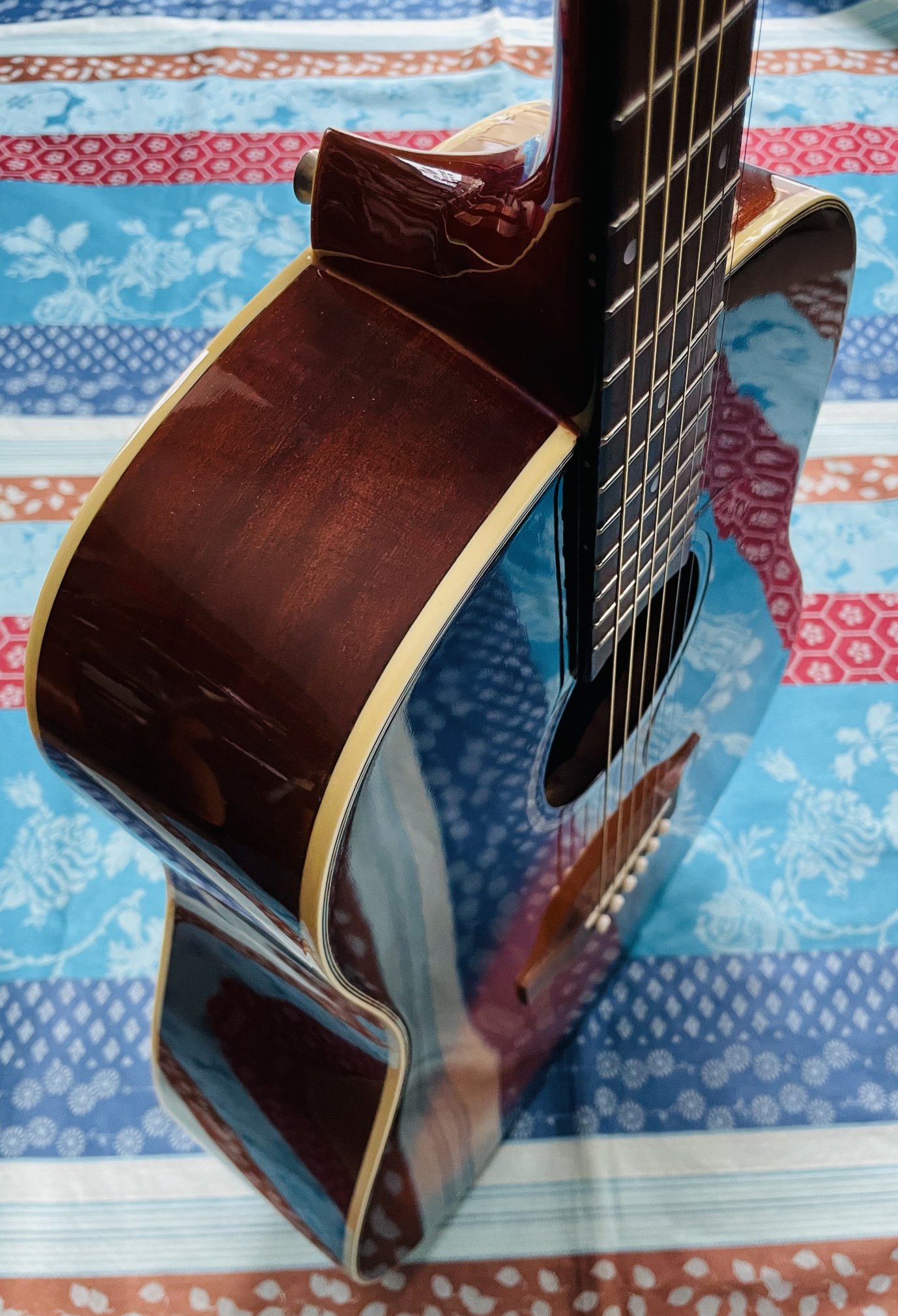 Guitare acoustique Tennessee J-45 (Gewa), méthode, accordeur, housse Turtle bag, réglée luthier Manteau (10.12.25) – Image 10