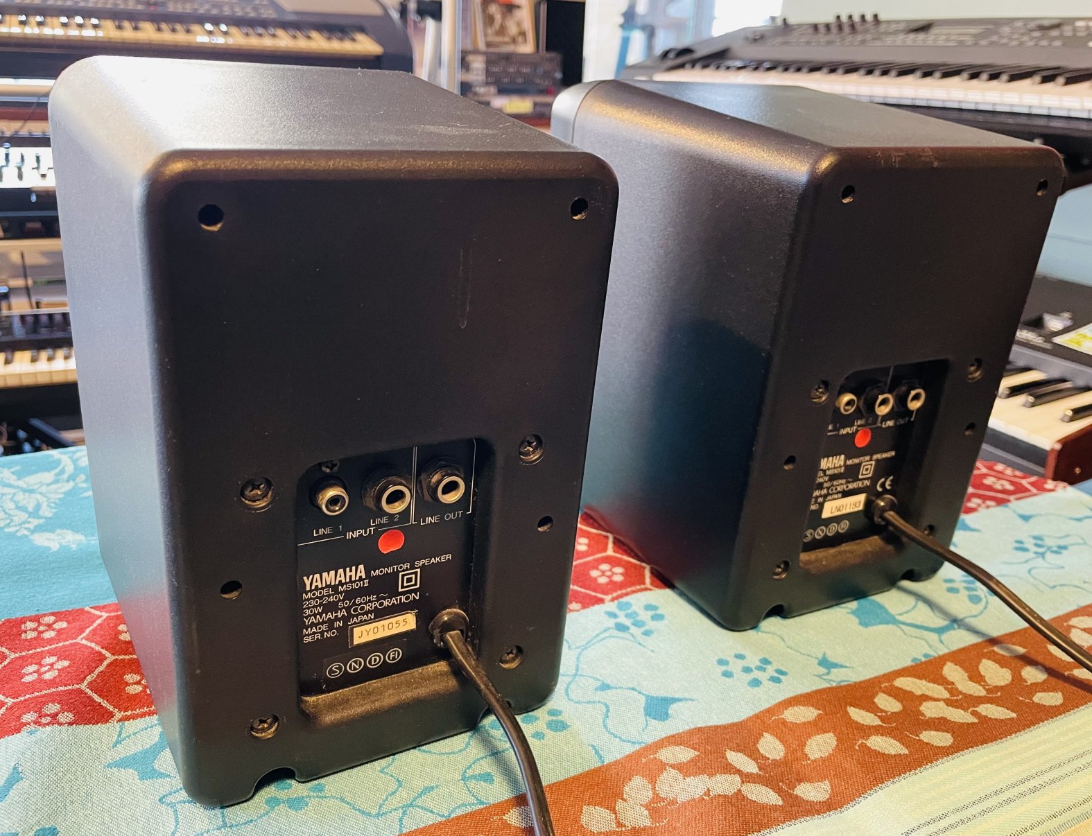 Paire d’enceintes Yamaha MS101II n°LN01193/JY01055 (Japan), 20W – Image 4