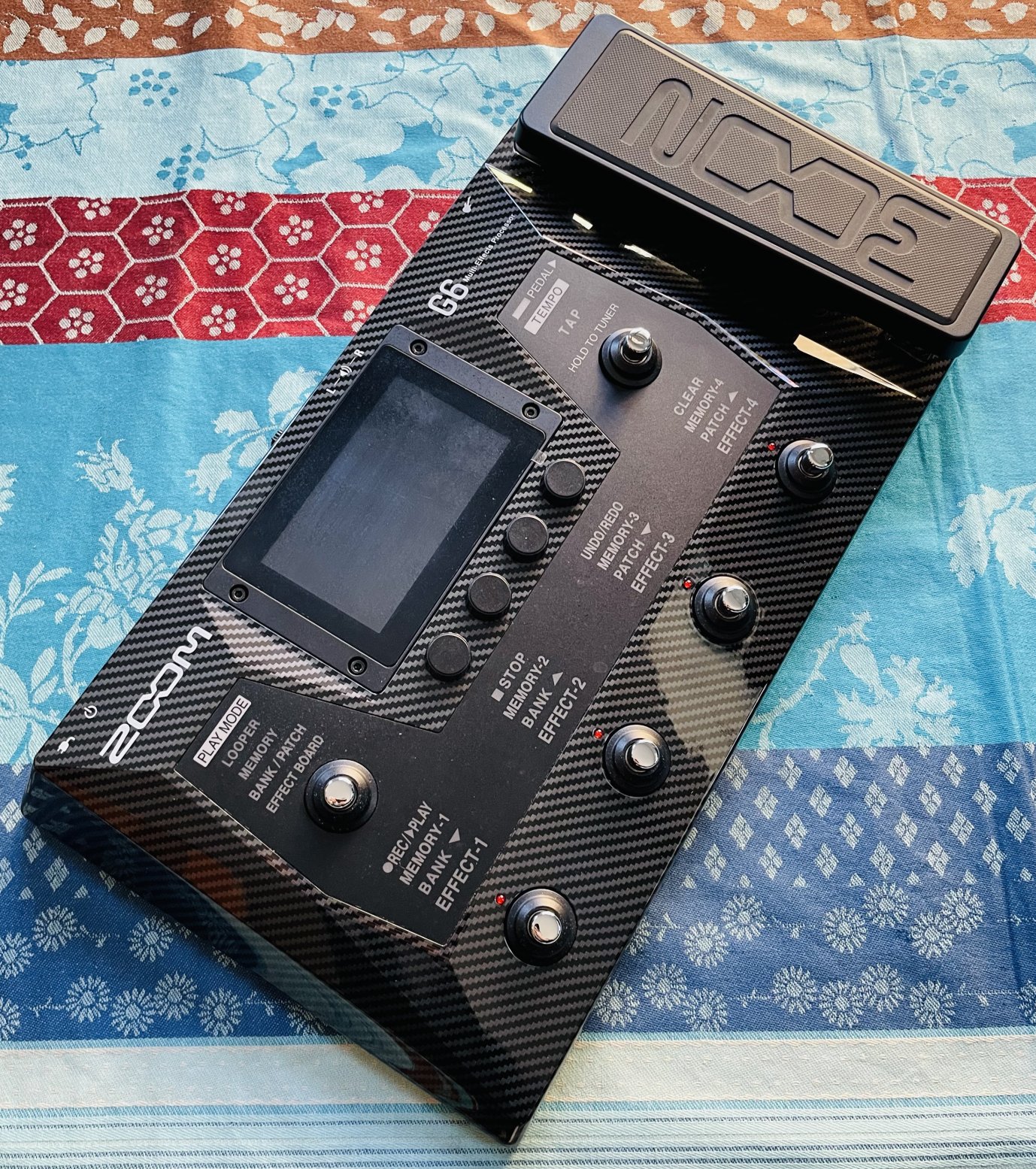 Multieffets Zoom G6 n°C62012401, boite d’origine, notice, alim