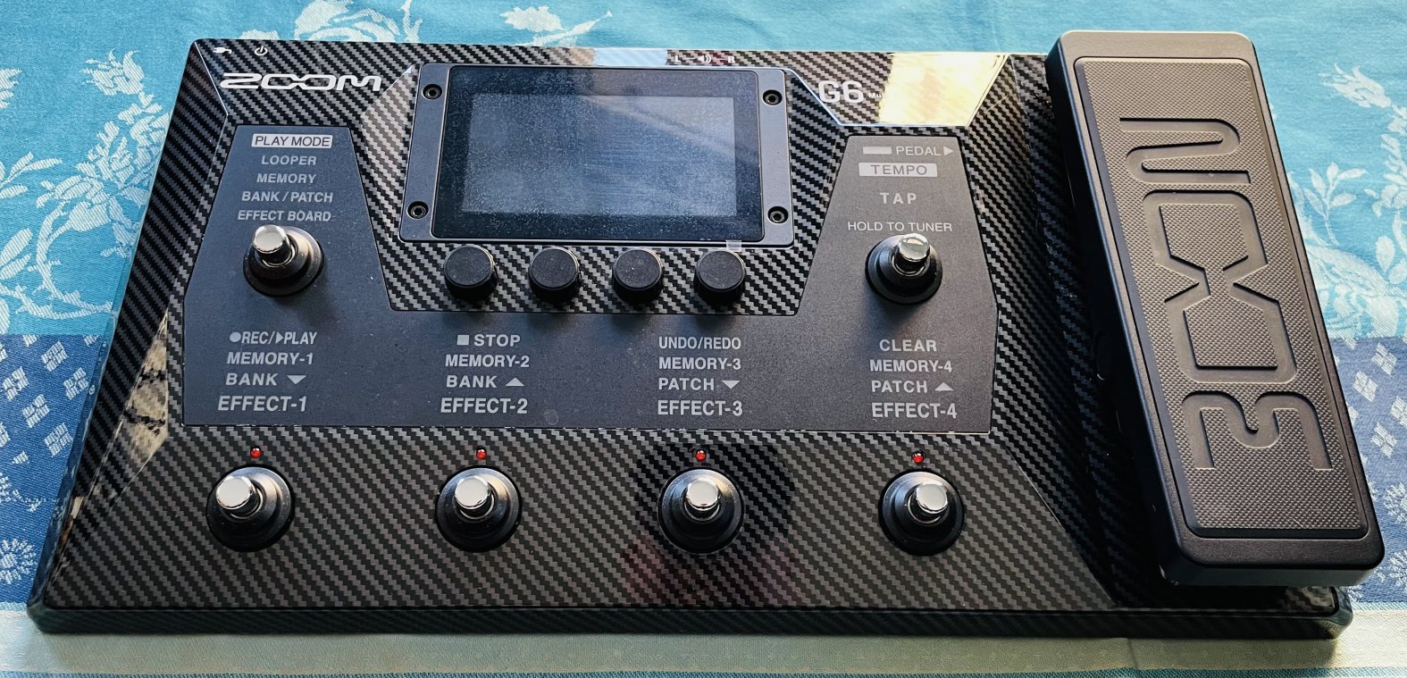 Multieffets Zoom G6 n°C62012401, boite d’origine, notice, alim – Image 6