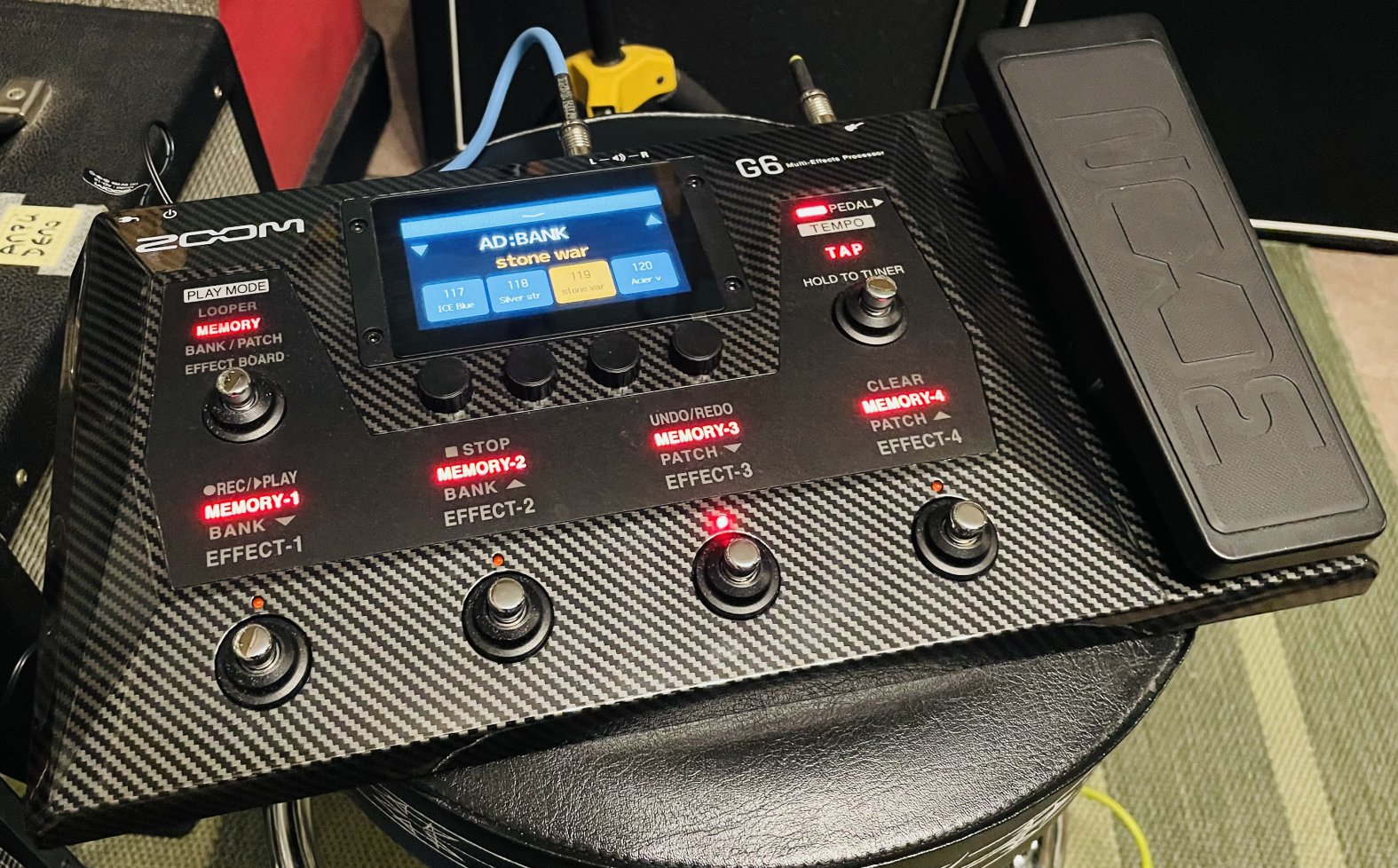 Multieffets Zoom G6 n°C62012401, boite d’origine, notice, alim – Image 2