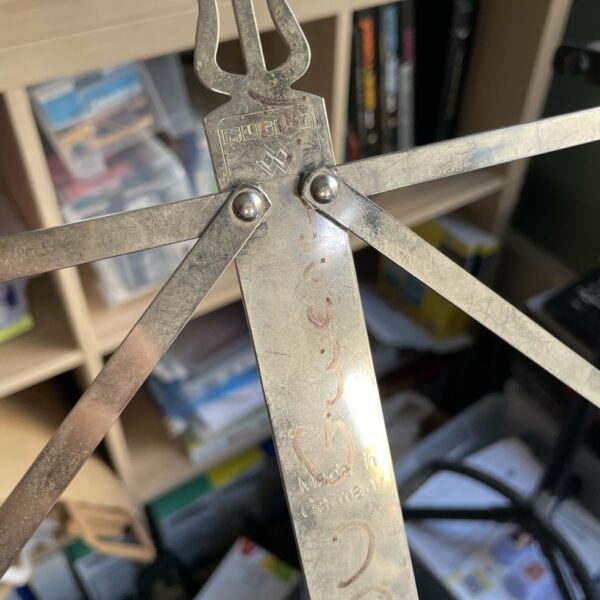 Alternative view of Paire 2 portes partitions Musico gris ancien, housse