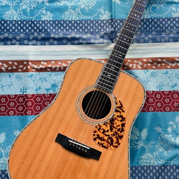 Guitare électro-acoustique Blueridge BR180 Natural n°1405433, étui, micro ajoué K&K Pure Mini (installation et suivi luthier Florian Thomas), étui