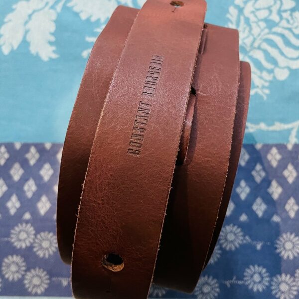 Sangle guitare en cuir Constant Bourgeois