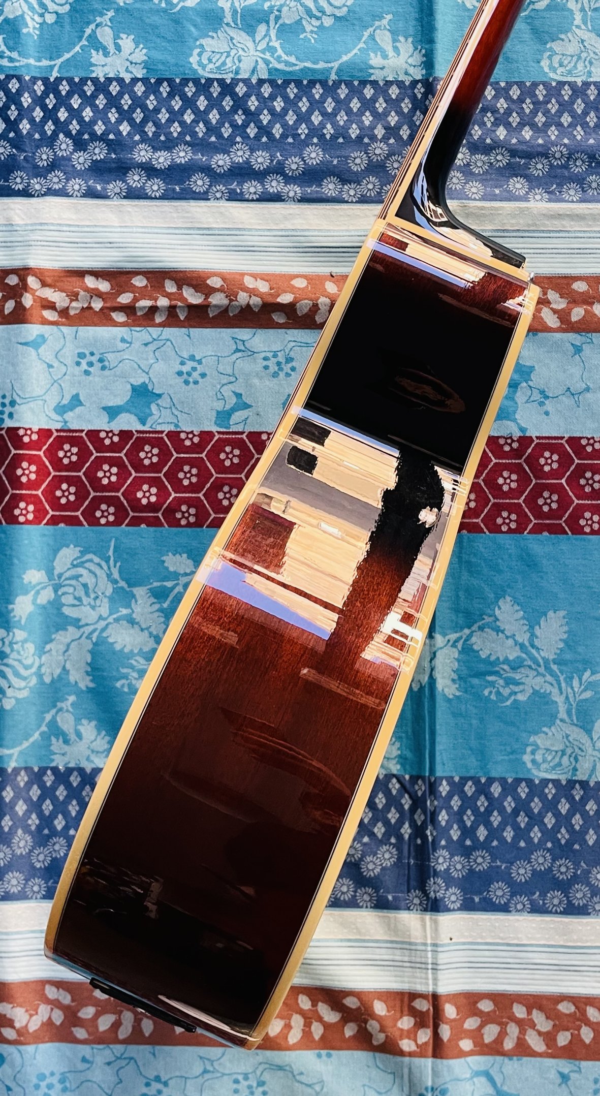 Basse électro-acoustique Ibanez AEB-10 DVS 27.01 n°J090801178, housse Tobago – Image 3