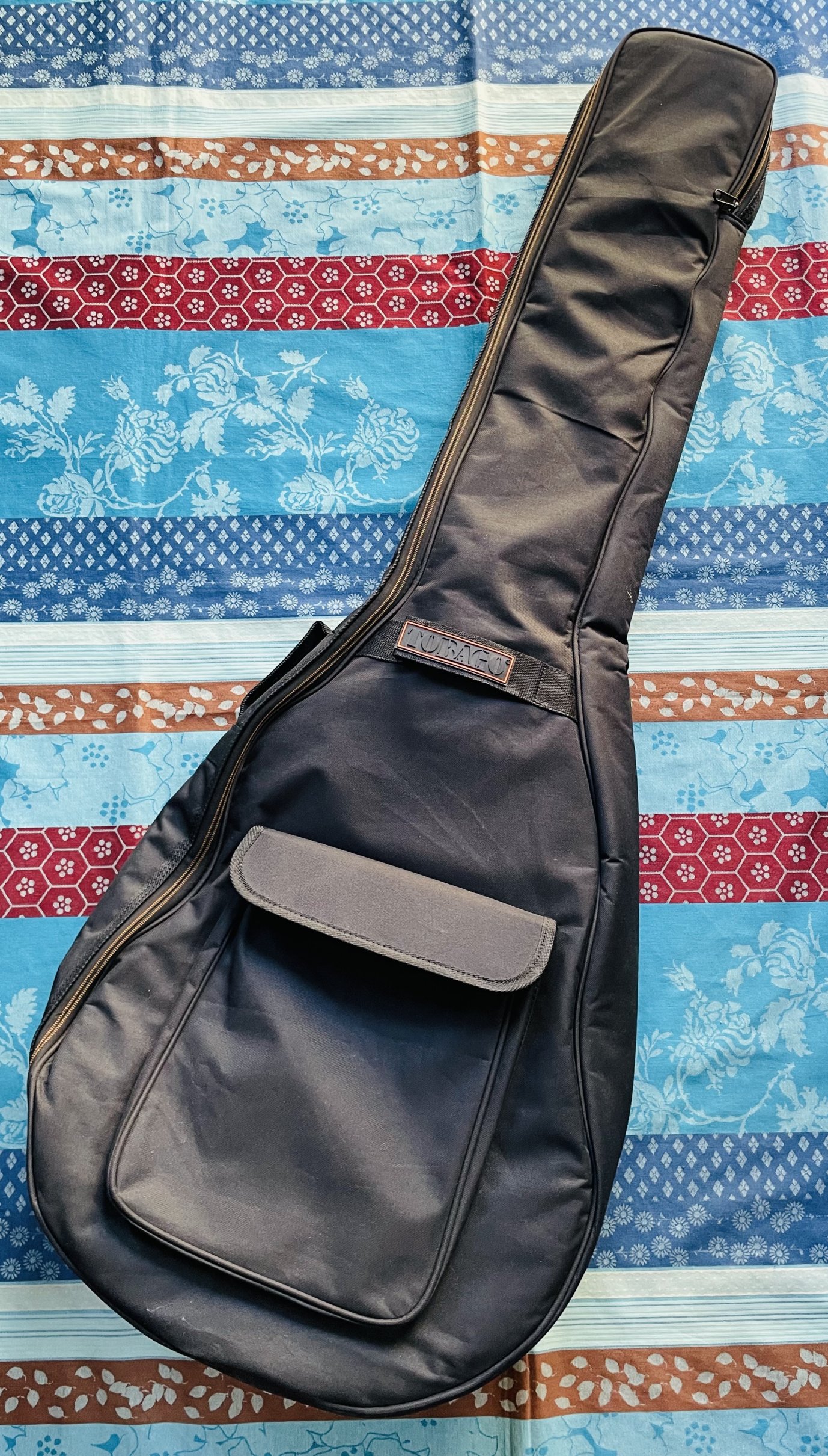 Basse électro-acoustique Ibanez AEB-10 DVS 27.01 n°J090801178, housse Tobago – Image 11