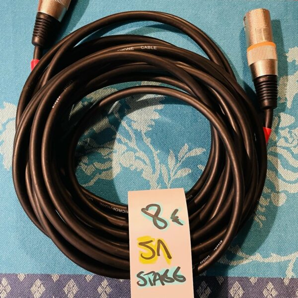 Câble XLR male femelle Stagg high quality 5M BK (lot 31)