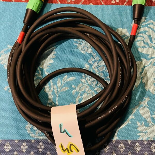 Câble XLR male femelle 4M BK (lot 29)