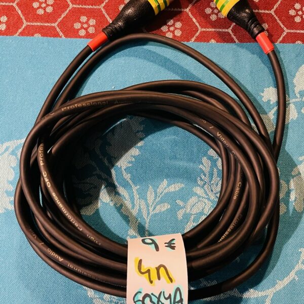 Câble XLR male femelle EBXYA 4M (lot 30)