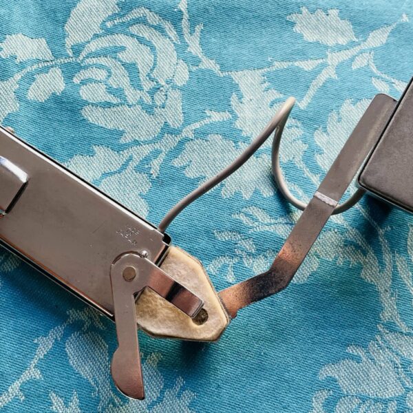 Alternative view of Micro vintage guitare jazz manouche Menorm K G-1 MIJ (1960, Japan, Teisco DeArmond)