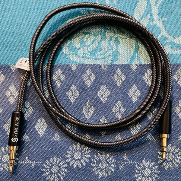Câble mini-jack 100 cm Syncwire 6.5 feet, Premium Audio Cable