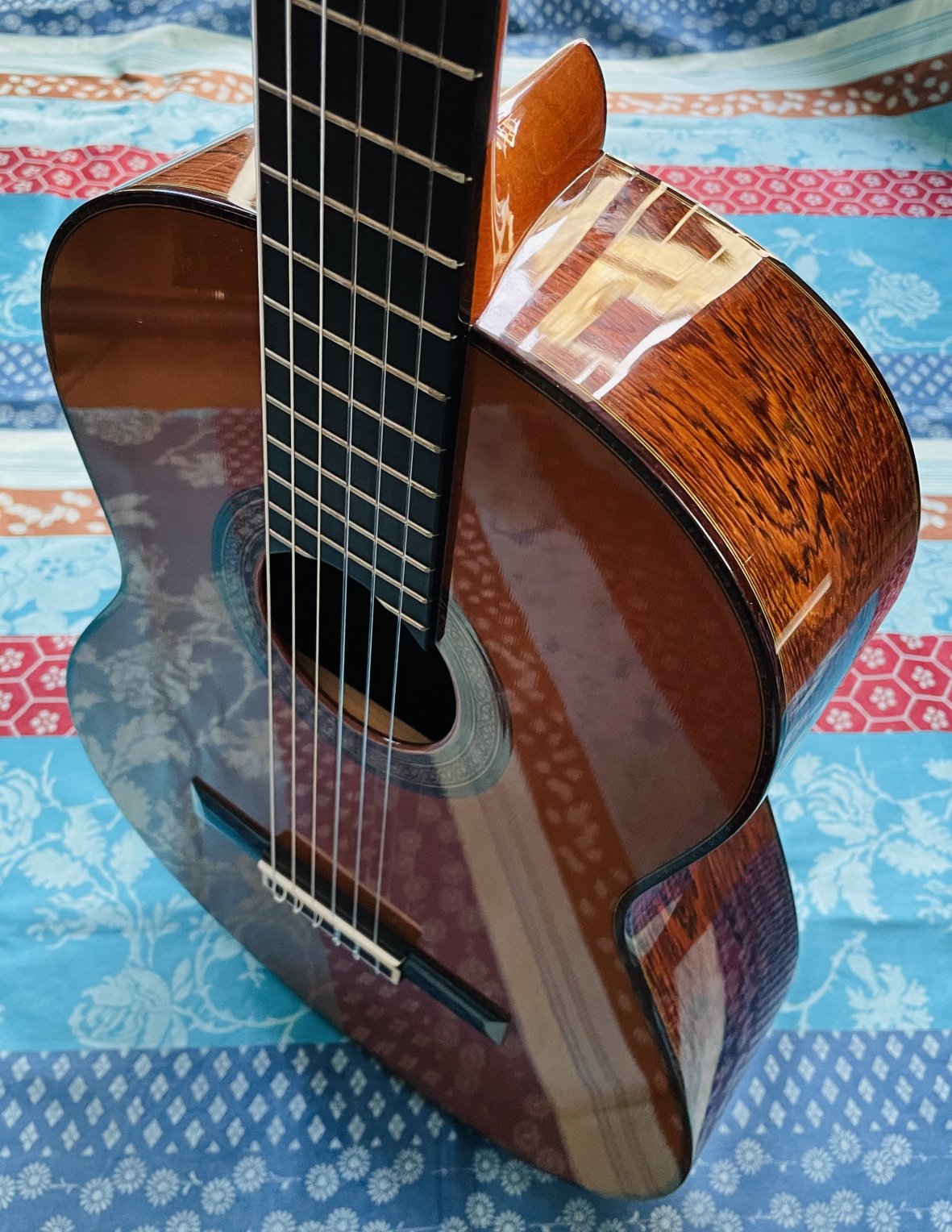 Guitare classique haut de gamme Yamaha Grand Concert GC41C n°QPZ39A (Japan), bel étui Yamaha, cordes neuves Knobloch Actives 400 ADQ medium high tension – Image 12