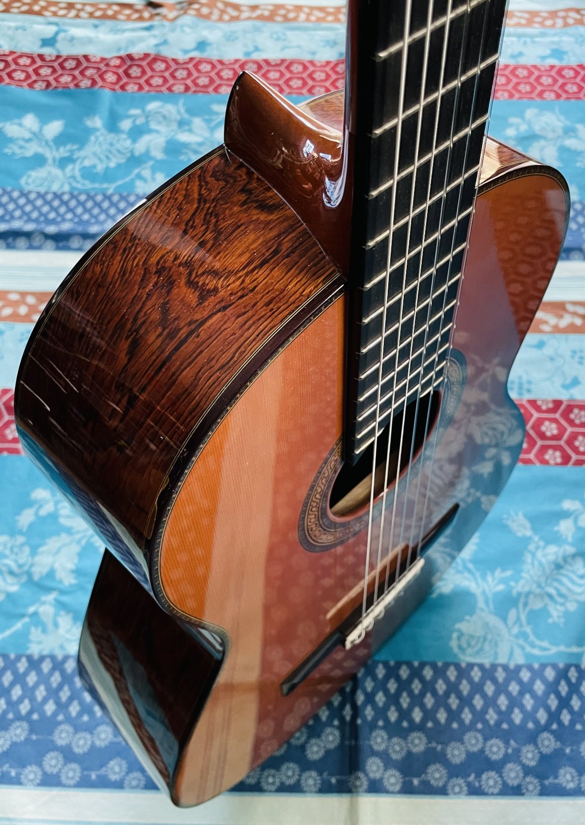 Guitare classique haut de gamme Yamaha Grand Concert GC41C n°QPZ39A (Japan), bel étui Yamaha, cordes neuves Knobloch Actives 400 ADQ medium high tension – Image 13