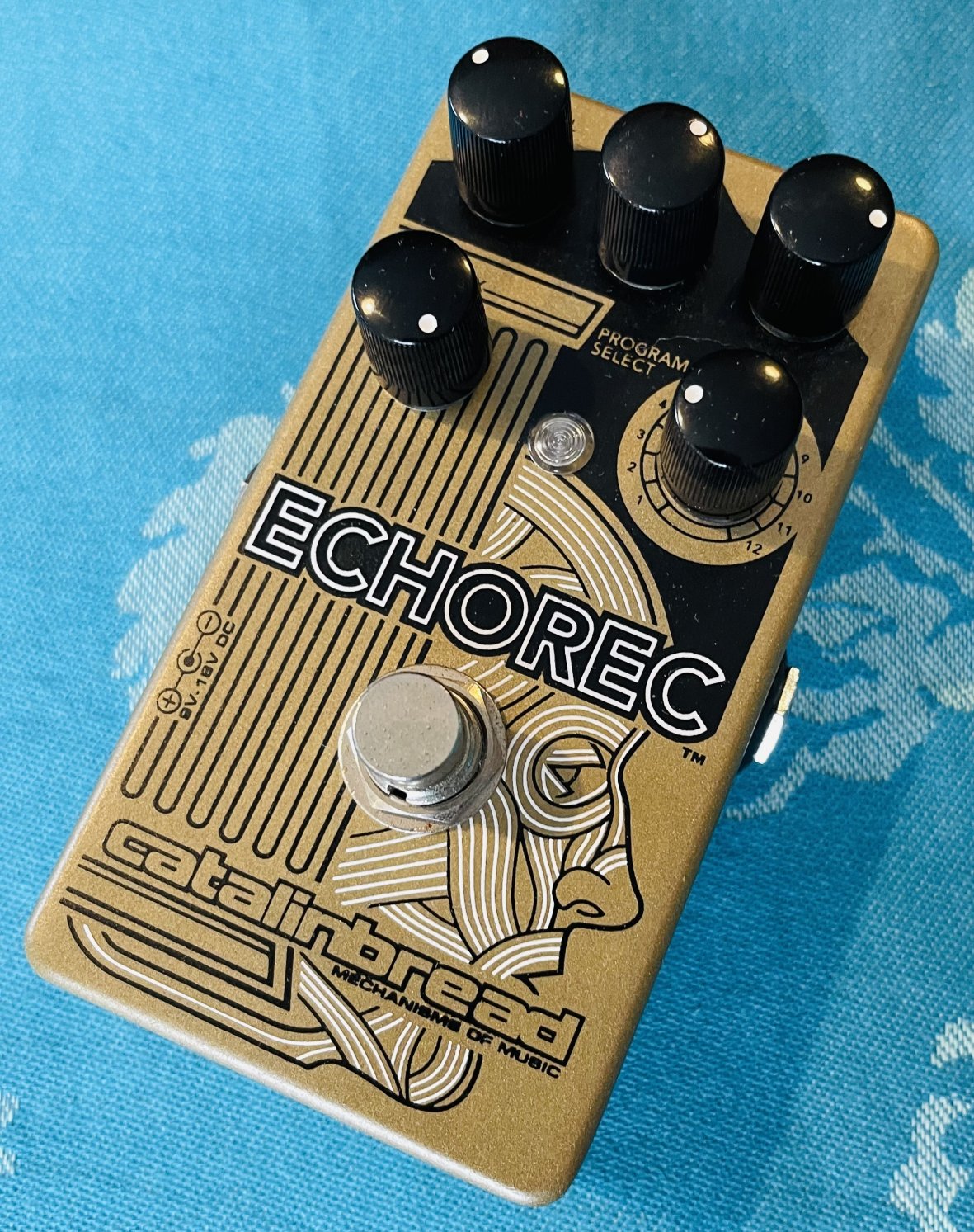 Pédale écho Catalinbread Echorec n°LIL081 (USA), alim 9V Ispot