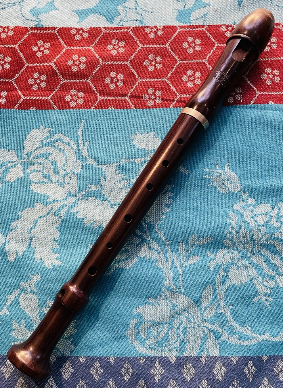 Flûte à bec soprano doigté baroque en bois Couesnon