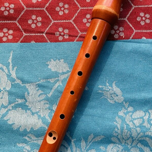 Flûte à bec soprano doigté baroque en bois poirier
