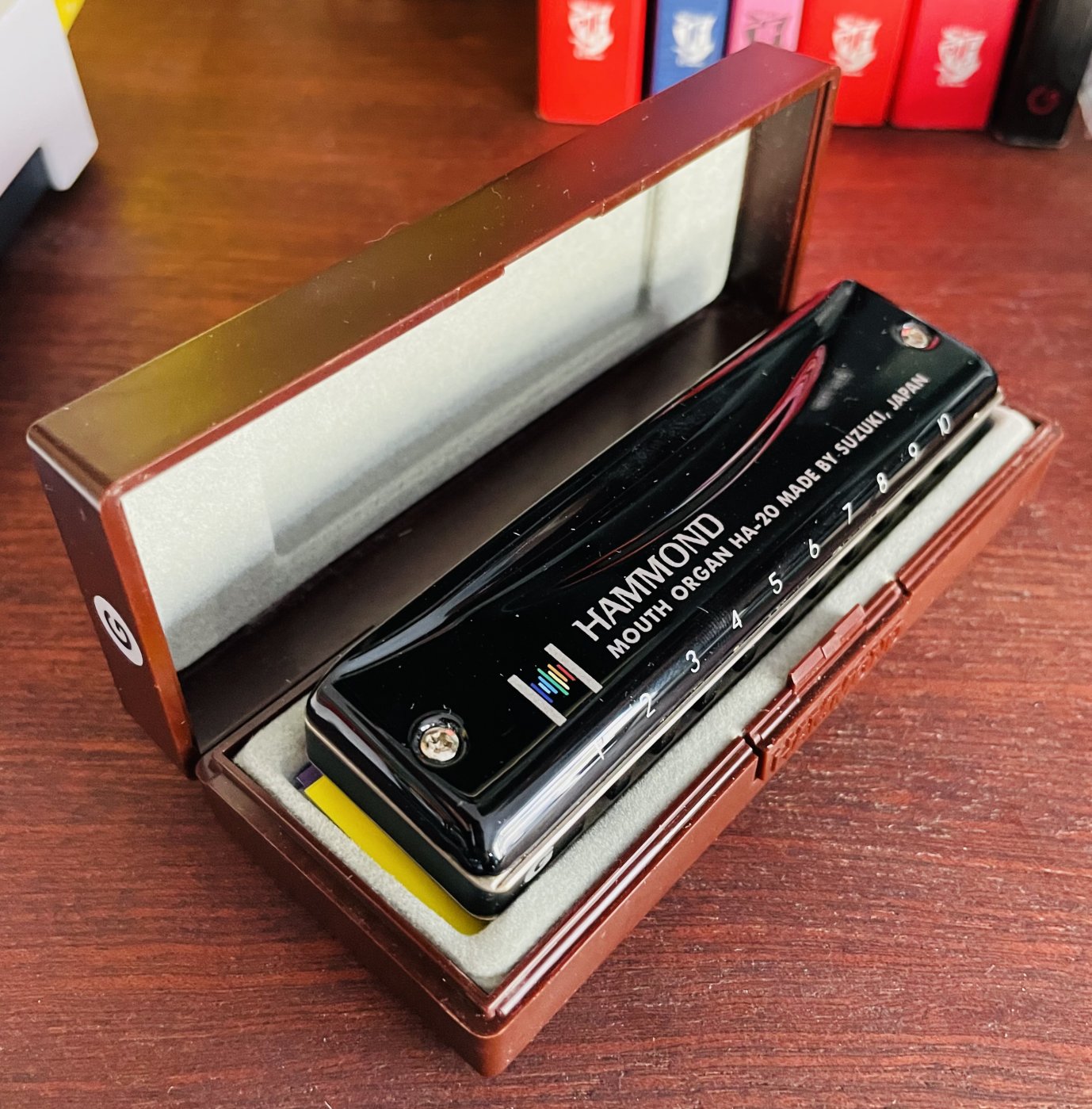 Harmonica Hammond Suzuki HA-20 (G/Sol), étui (Japan)