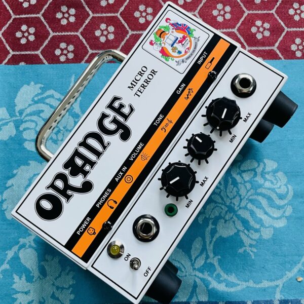 Tête à lampe Orange Micro Terror n°100343-1024, alim, 20W