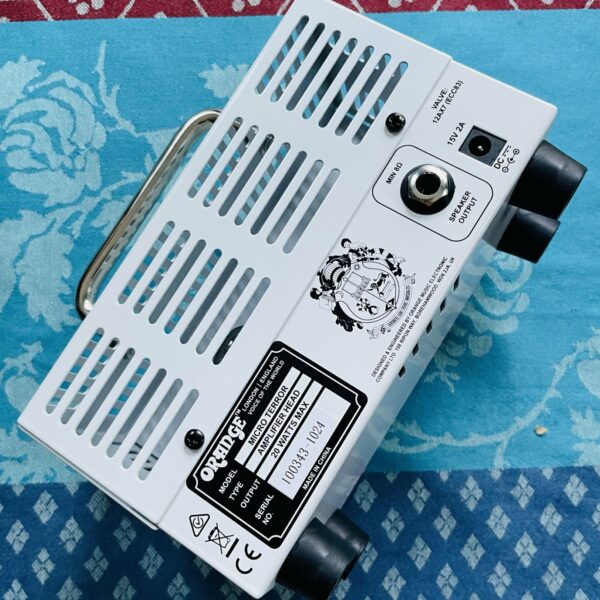 Alternative view of Tête à lampe Orange Micro Terror n°100343-1024, alim, 20W