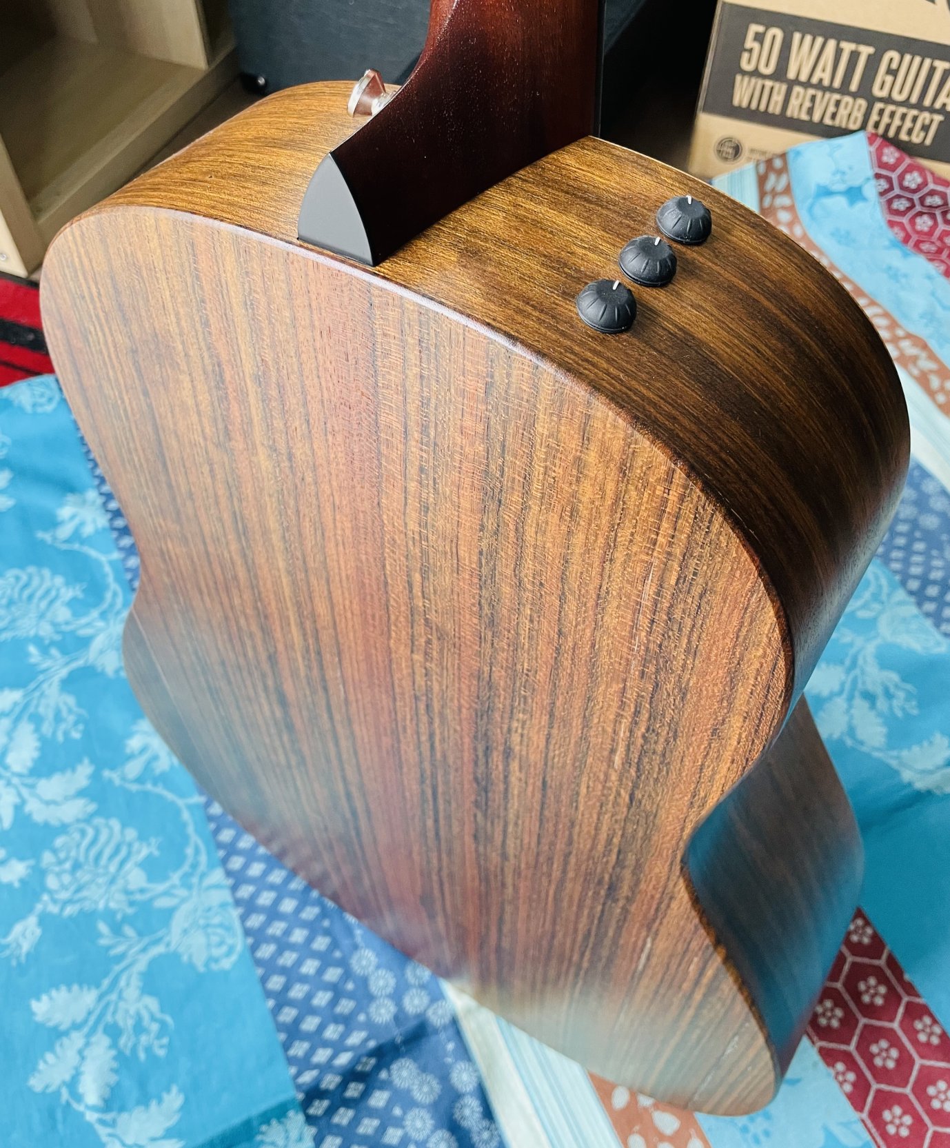 Guitare électro-acoustique Taylor AD17e Blacktop n°1206011017, housse Taylor Aerocase – Image 12