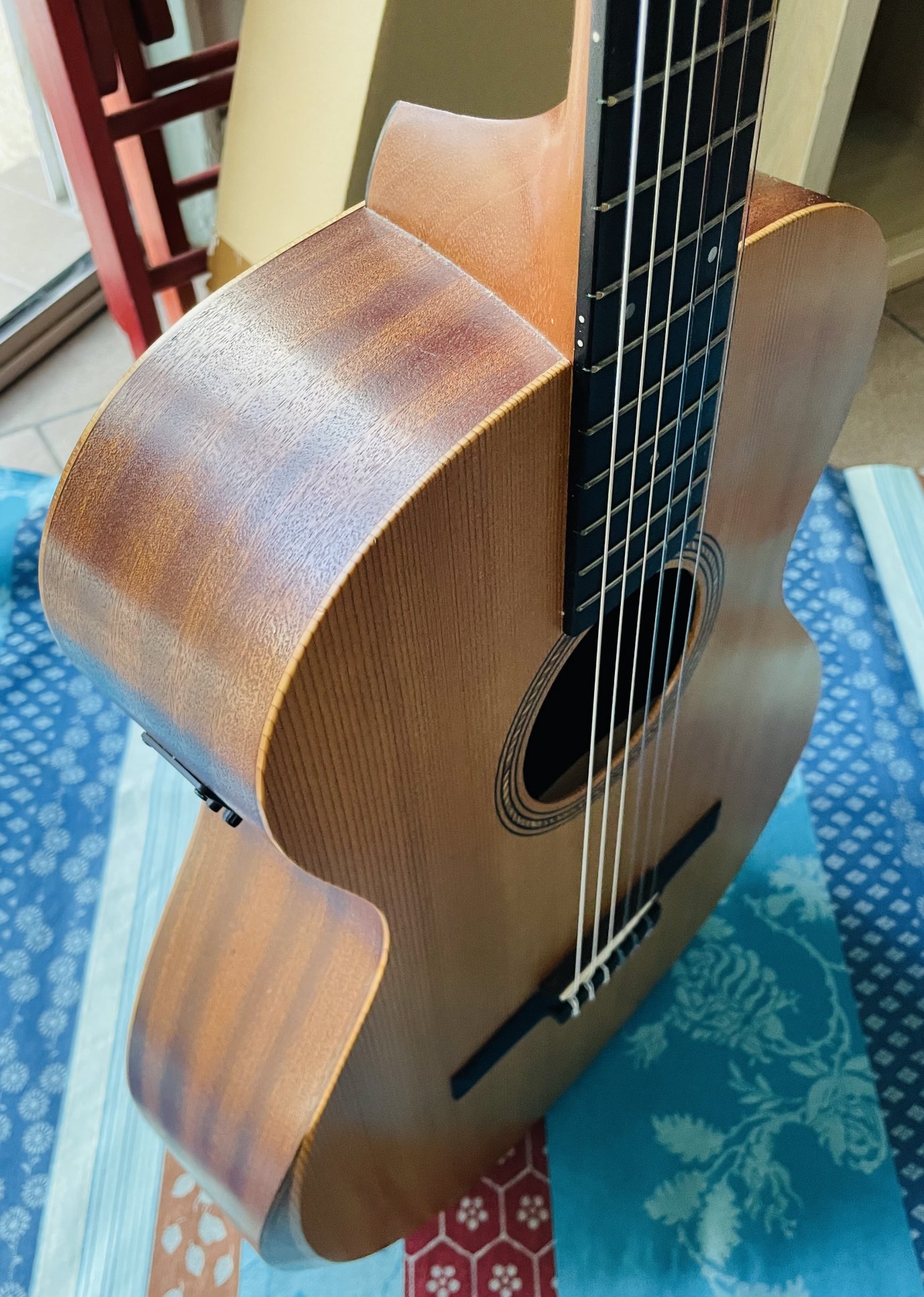 Guitare électro-acoustique Taylor Academy 12e Natural n°2106057422 (Mexico), housse Taylor, cordes neuves posées, réglage luthier – Image 12