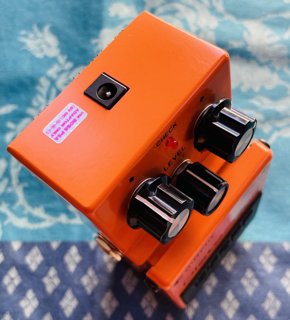 Pédale distortion Boss DS-1 n°V4C6457, boite d’origine, notices – Image 5
