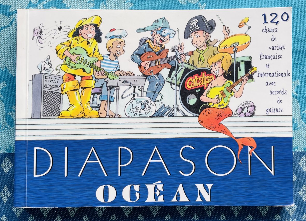 Livre Diapason Océan, 120 chansons
