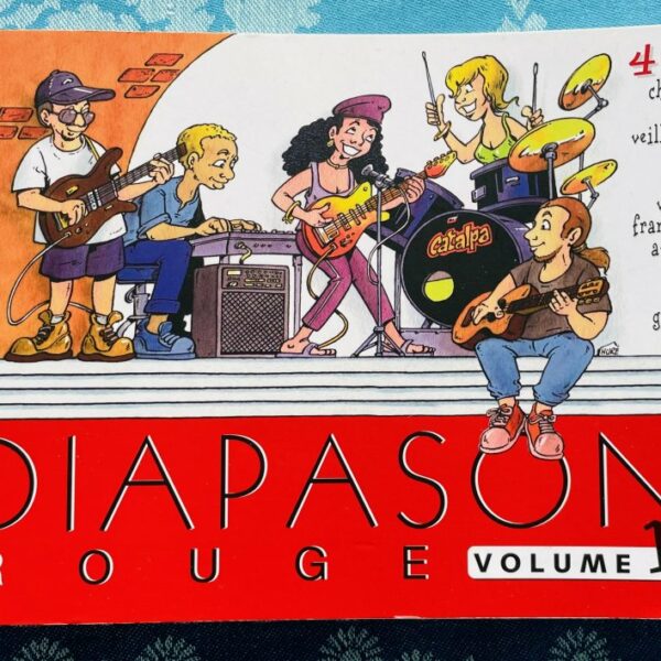 Livre Diapason Rouge Vol.01, 460 chansons