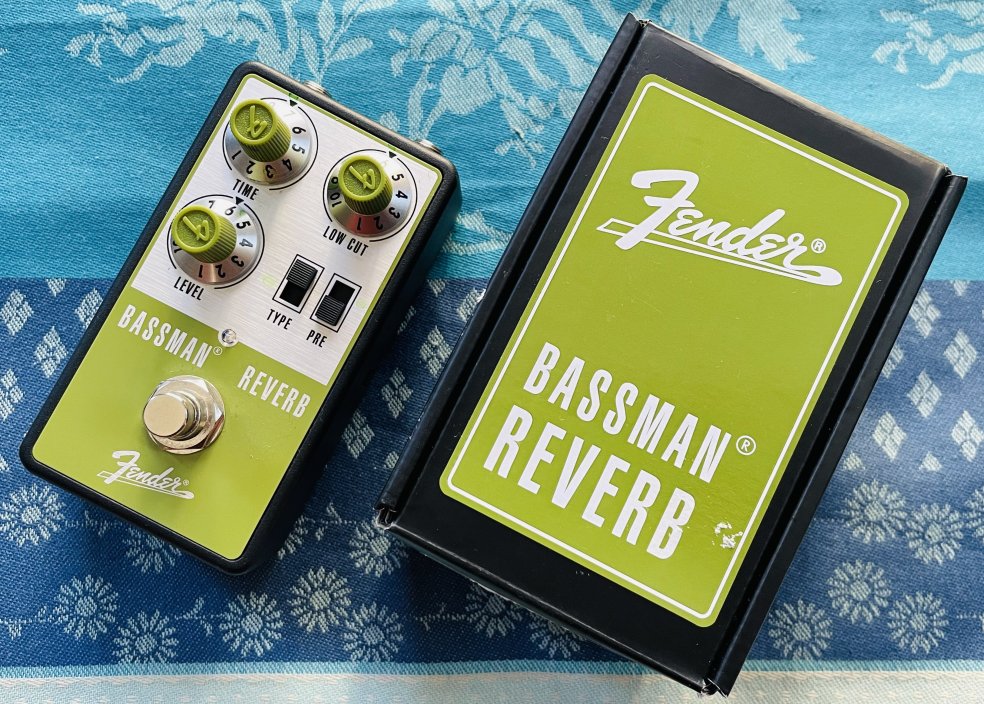 Pédale Fender Bassamp Reverb n°CVTK24002991, boite d’origine – Image 6