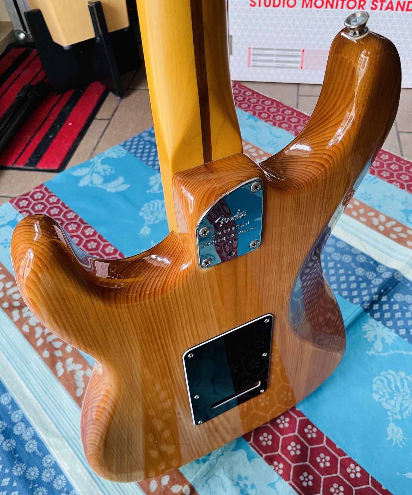 Guitare électrique Fender Professionnal II stratocaster Roasted Pine n° US22091230 (2022, USA), modèle 0113902763, étui Fender, papiers Fender – Image 11