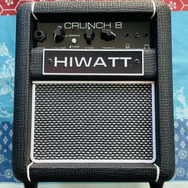 Ampli guitare Hiwatt Crunch 8 n°18000018, alim d’origine, 8W