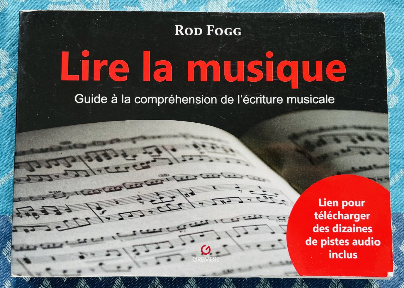 Livre Lire la musique, Rod Fogg, Gremese